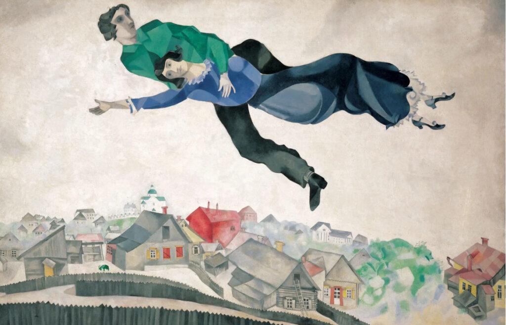 Marc Chagall - Above the City