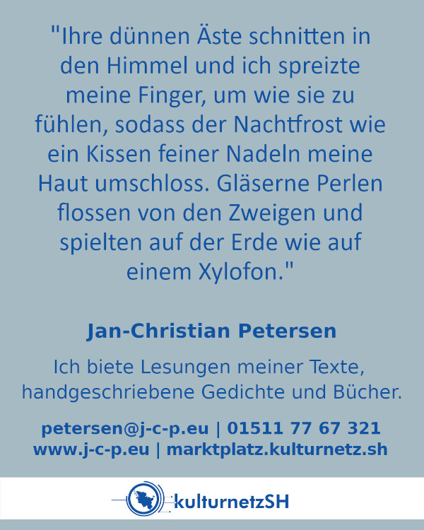 Jan-Christian Petesen Lesung Angebot