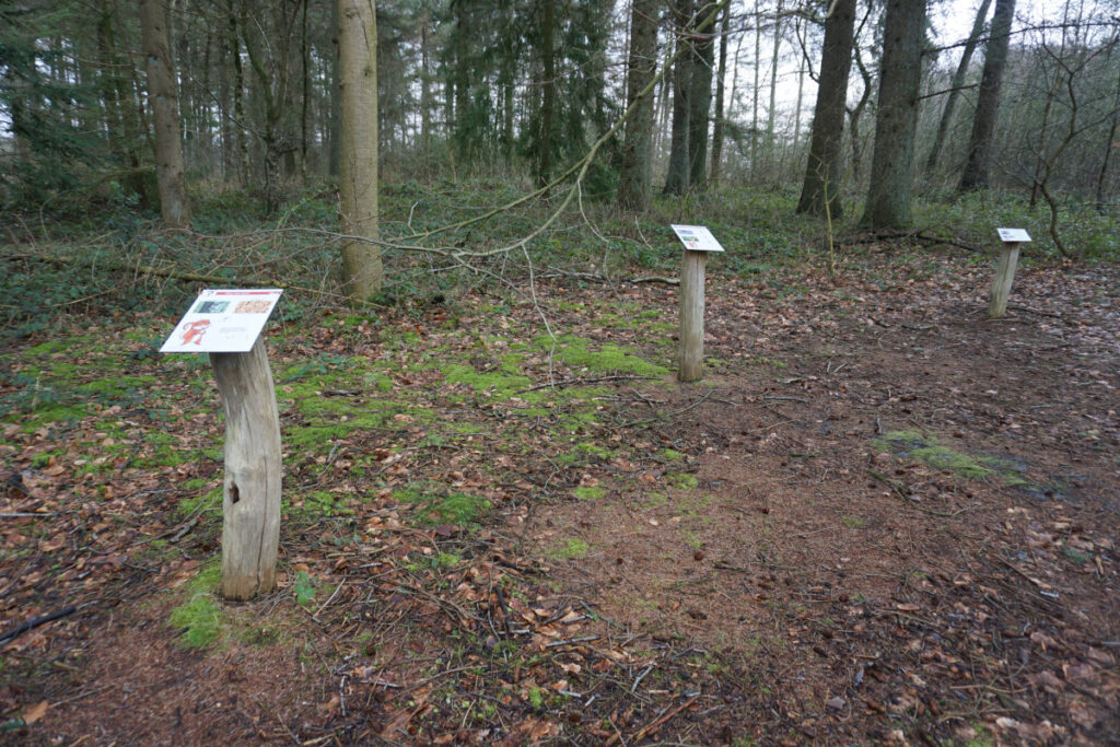 Signs in the woods - Schilderwald