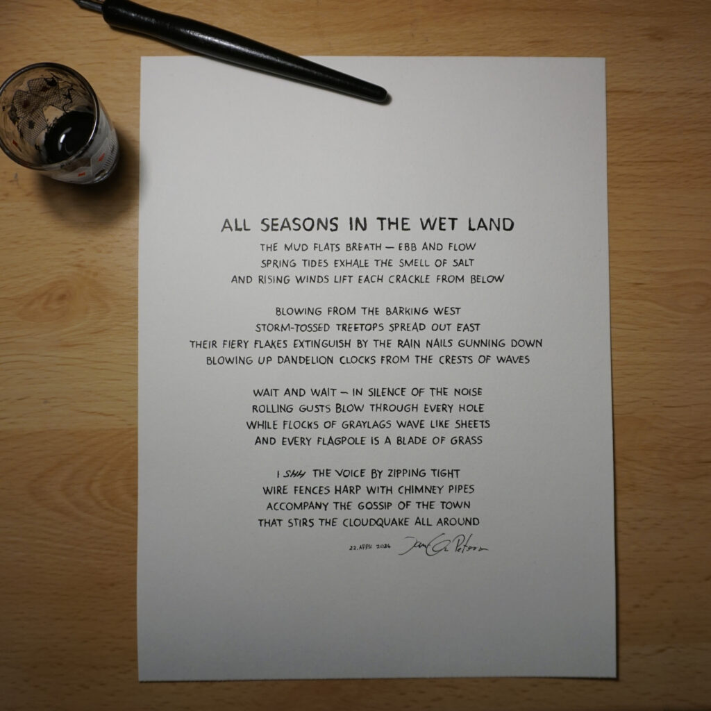All Seasons in the Wet Land - Poem by Jan-Christian Petersen