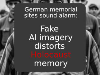 German Holocaust memorial sites sound alarm against AI slop