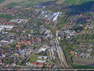 Niebüll Luftbildaufnahme