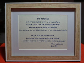 Gedicht - Der Feldweg