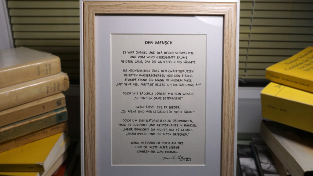 Gedicht - Der Mensch
