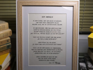 Gedicht - Der Mensch