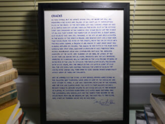 Poem - Cracks / Fugen