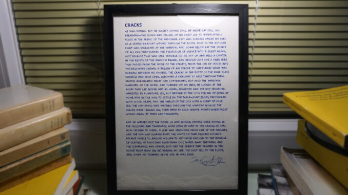 Poem - Cracks / Fugen