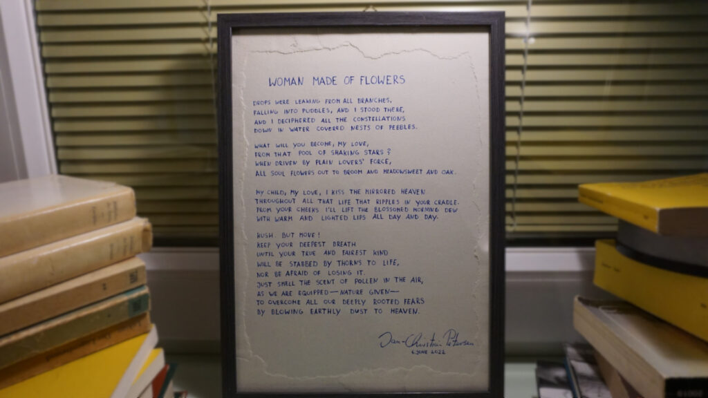 Poem - Woman Made of Flowers