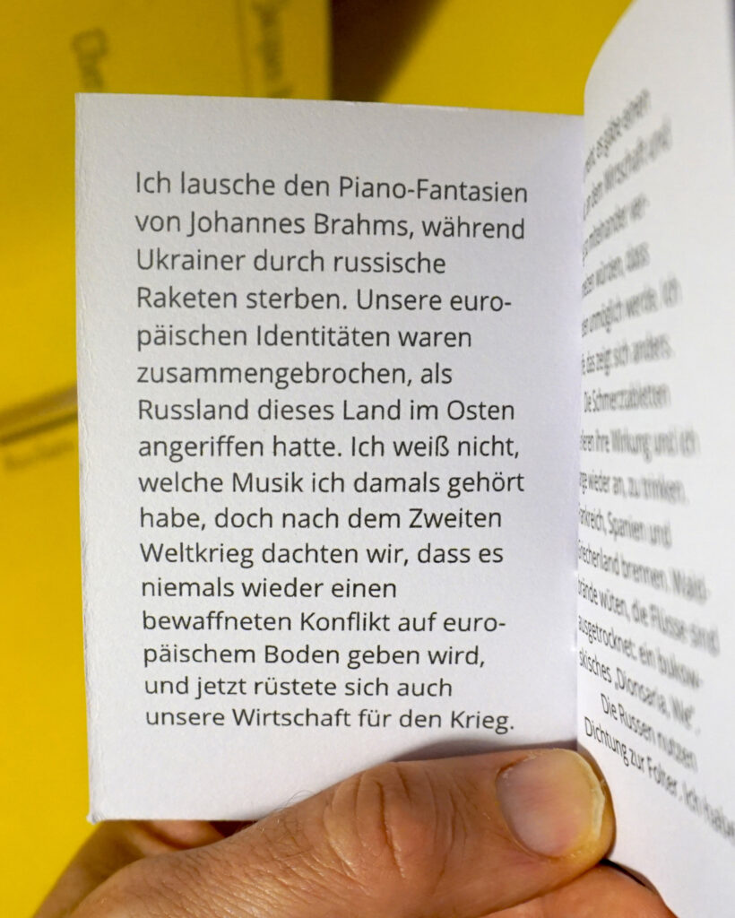 Eine Umriss der Luft, Erste Seite, Brain Book