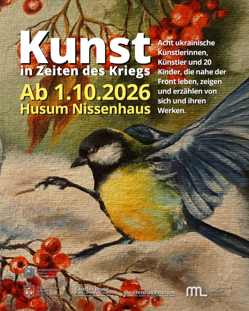 Kunst in Zeiten des Kriegs - Einladung zur Ausstellung